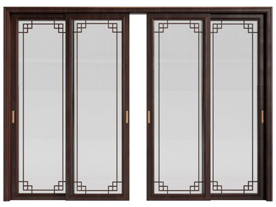 新中式推拉门