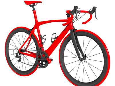 现代弯把山地自行车