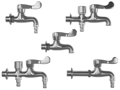 现代不锈钢水龙头3d模型 现代不锈钢水龙头