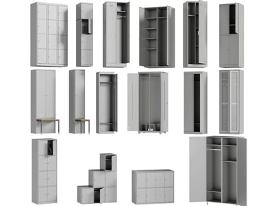 现代收纳装饰柜