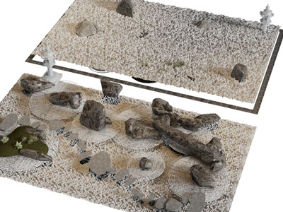 中式园林石头景观园艺小品