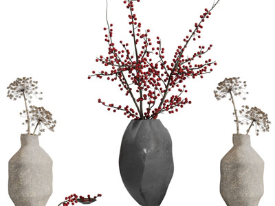 新中式陶瓷花瓶花卉