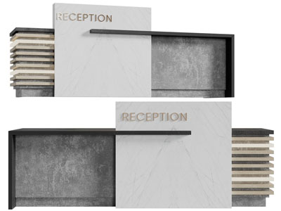 现代前台接待台