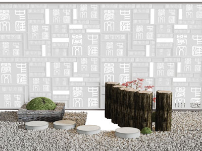 新中式景观园艺小品