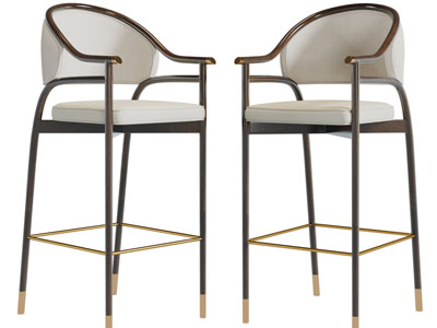 现代轻奢吧椅吧凳