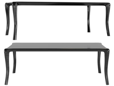 新古典茶几3d模型 新古典茶几