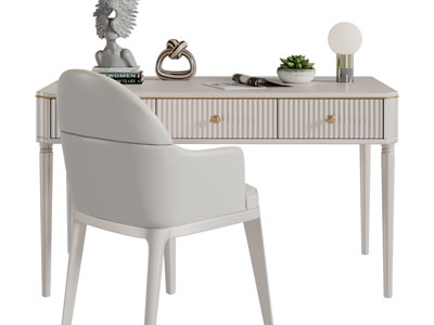 新古典书桌椅组合