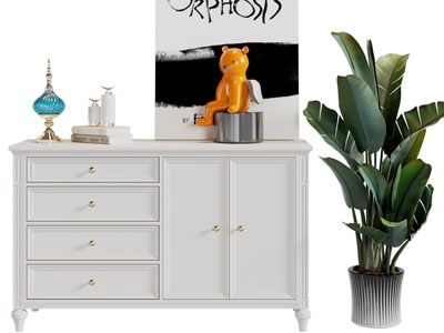 美式玄关柜、边柜