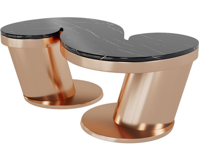 现代异性茶几3d模型 现代异性茶几