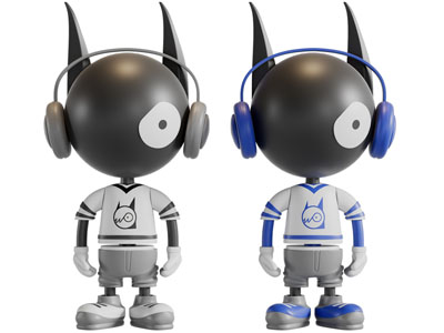 现代潮玩装饰品摆件组合