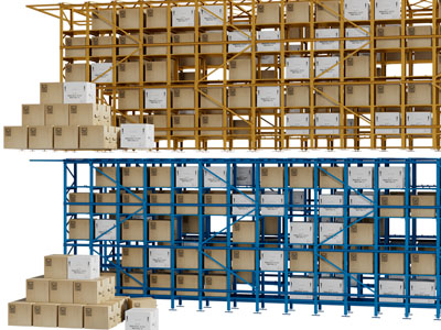 工业风loft仓库金属货架、展架3d模型 工业风loft仓库金属货架、展架