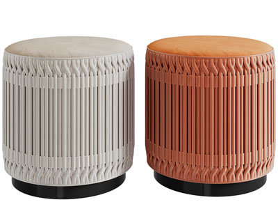 现代圆形坐墩、沙发凳