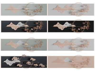 新中式墙饰挂件