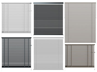 现代百叶窗帘、卷帘3d模型 现代百叶窗帘、卷帘