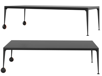 现代长方形茶几3d模型 现代长方形茶几