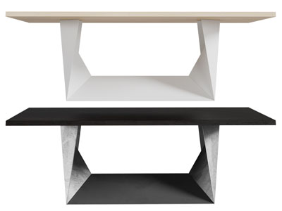 后现代长方形茶几3d模型 后现代长方形茶几