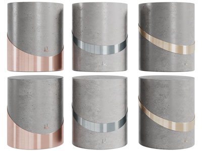 现代圆形凳子、沙发凳