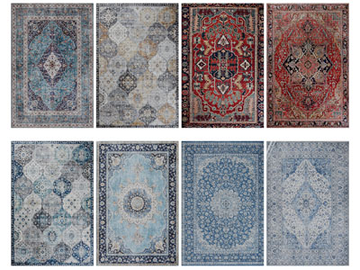 民族风图案的地毯