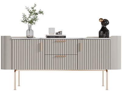 现代轻奢玄关柜、边柜