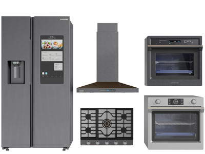 现代电冰箱、抽油烟机、烤箱