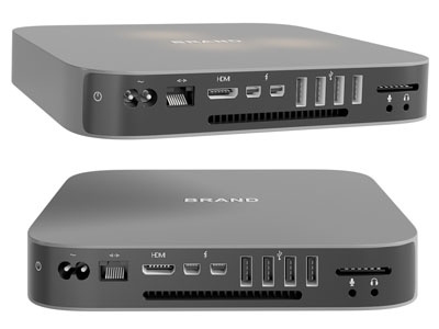 便携式电脑、MAC Mini 芯片电脑、主机