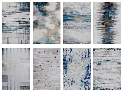 现代长方形地毯