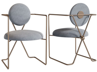 现代轻奢休闲椅子