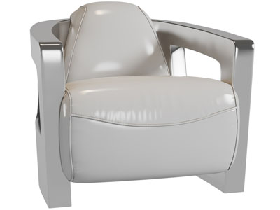 后现代单人沙发3d模型 后现代单人沙发