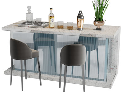 现代吧台吧椅
