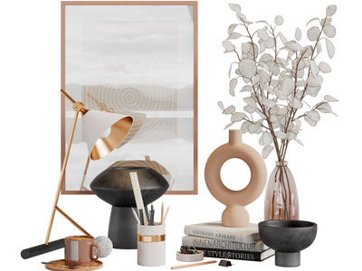 现代装饰品摆件组合