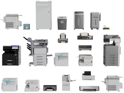 现代打印机办公电器