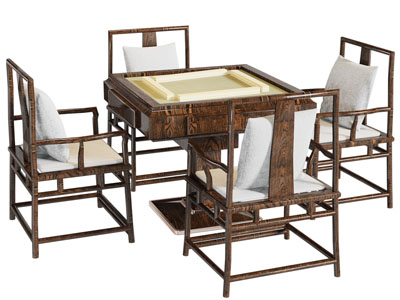 新中式麻将桌、娱乐桌