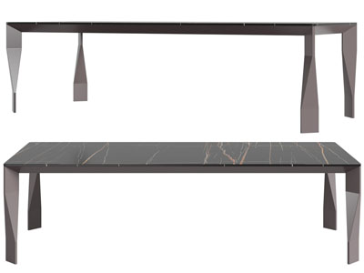 现代餐桌3d模型 现代餐桌