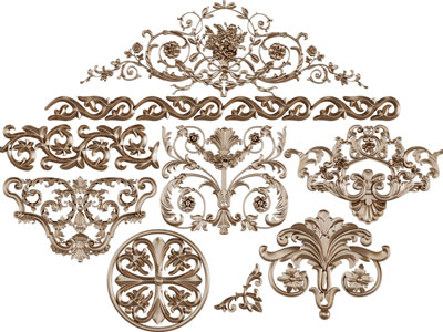 欧式雕花装饰构件