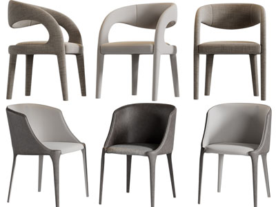 侘寂风休闲椅子