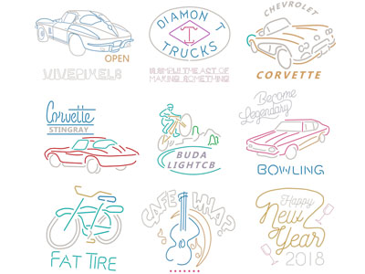 现代灯饰墙饰挂件