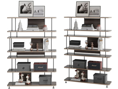 现代置物收纳装饰架