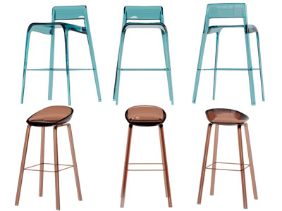 现代透明吧椅吧凳