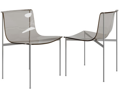 现代透明休闲椅子