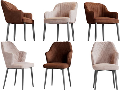 现代休闲椅子、餐椅