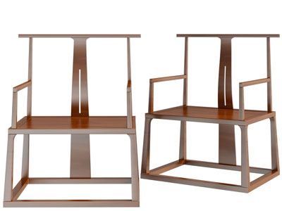 新中式扶手椅子