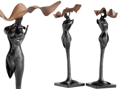 现代雕塑雕刻摆件