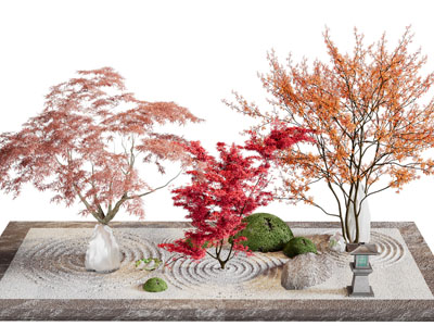 新中式庭院景观园艺小品