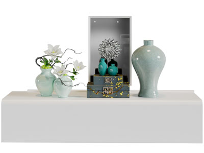 新中式装饰品摆件组合