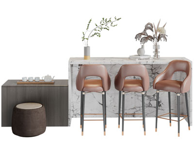 现代吧台吧椅