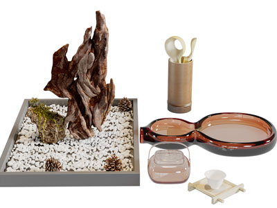 新中式装饰品摆件组合