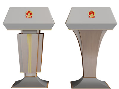 现代讲台、演讲桌