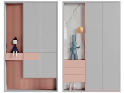 现代玄关装饰鞋柜