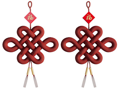 中式中国结墙饰挂件