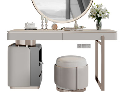 新中式化妆梳妆台